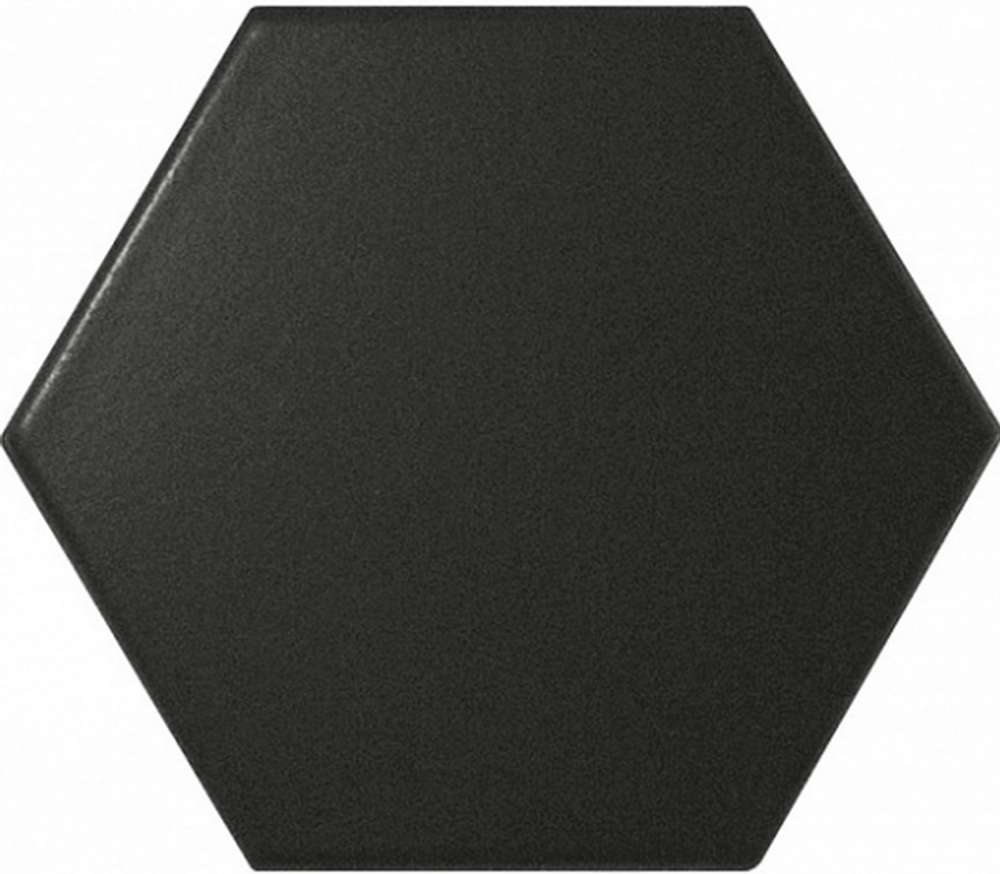 Equipe Scale Hexagon Black Matt 10.1x11.6