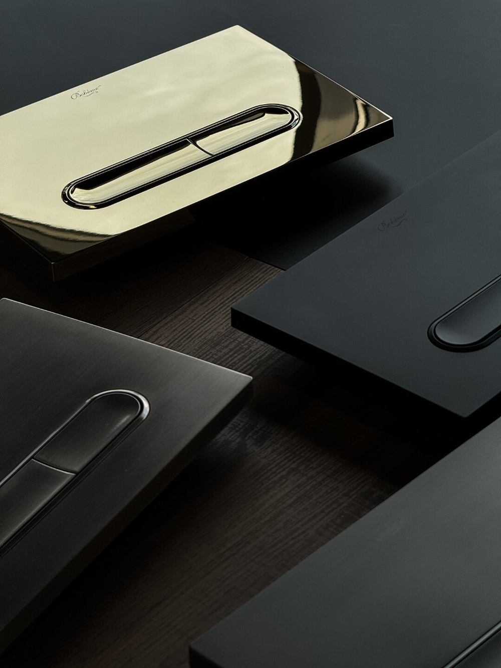 Boheme Кнопка для инсталляции, пластик BLACK для инсталляций GEBERIT 300-серия