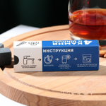 Набор «Нервные клетки», камни для виски 4 шт, щипцы