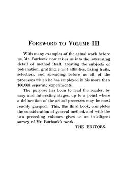 Luther Burbank: His methods and discoveries and their practical application. Volume 3 | Luther Burbank