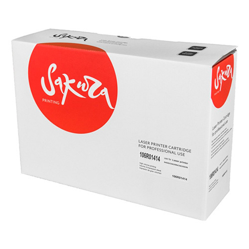 Картридж Sakura, аналог XEROX 106R01414 для Phaser 3435/3435dn, (4K)