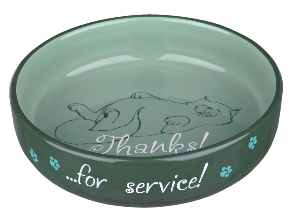 Миска для кошек Trixie Ceramic Bowl, размер 15см.