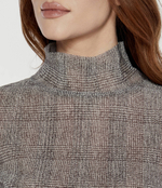 Блузка Emata_Mesh_AOP BOSS BLACK - серый(50521730)