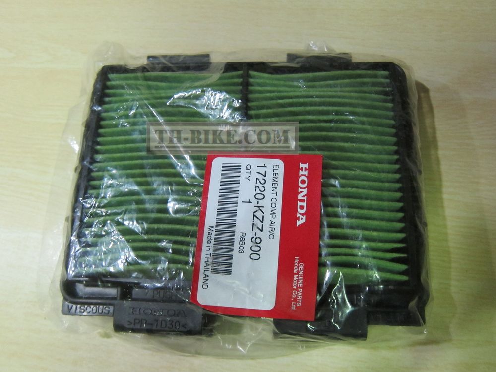 17220-KZZ-900, 17220-KZZ-J00. ELEMENT COMP., AIR CLEANER. Honda CRF250L/M/Rally, CMX300-500 REBEL