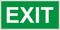 Знак "Exit"