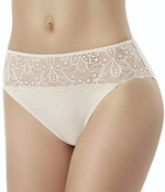 Высокие хлопковые трусики-слипы Belle Cotton (Размер: XL) (Цвет: телесный)