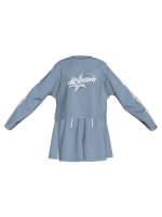 Осенний костюм для девочки, лонгслив и шорты