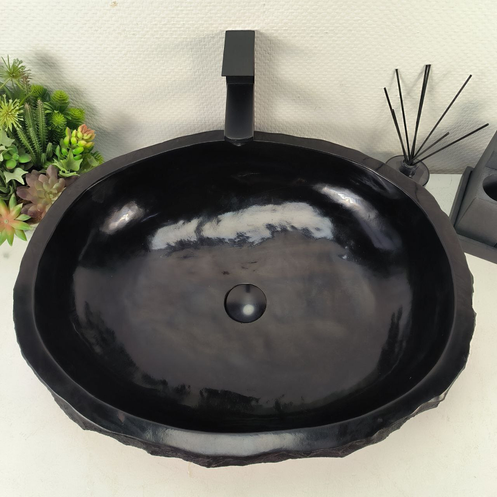 Раковина из андезита Erozy Black EA-65006 60*50*15 0044