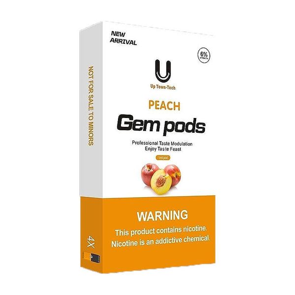 Купить Картриджи для Juul - Gem Pods - Peach 6,0% (4 шт)