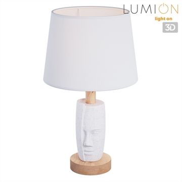 Настольная лампа 1*E27 8210/1T белый Visiona Lumion