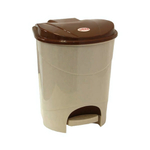 Контейнер для мусора педальный 11л с внутренним ведром М2891