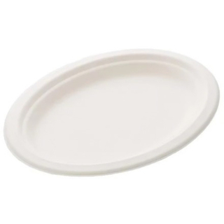 БИО Тарелка 260*200мм одн.биоразлагаемая Овал /25 шт