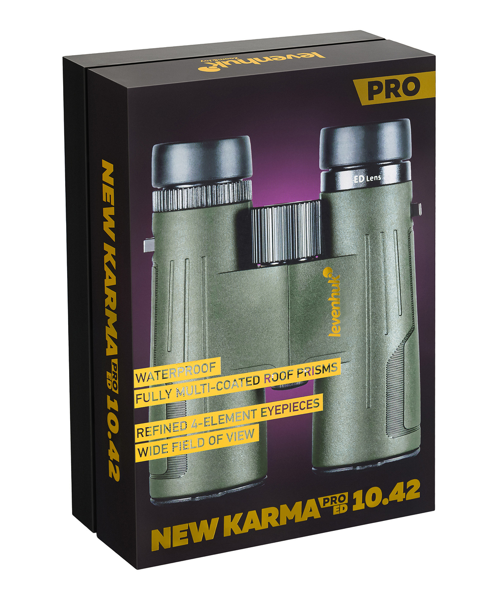 Бинокль Levenhuk New Karma PRO ED 10x42