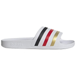 Adidas Adilette Aqua Slide Slippers Unisex White/Black/Gold