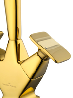 Смеситель для раковины высокий WONZON & WOGHAND SHAKESPEARE, Темное золото (WW-651103-DG)