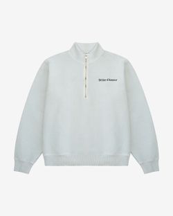 Толстовка Garment Dyed Half-Zip Department of Love голубая