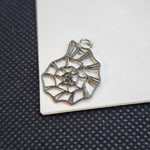 Подвеска ракушка, сталь, наутилус, 20мм, штучно