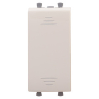 Выключатель модульный, "Avanti", "Ванильная дымка", 1 модуль