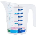 Кружка мерная «Домино» 0,3 л. 1/90 (прозрачный) (Эльфпласт)