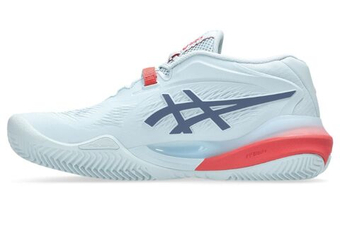 Женские Кроссовки теннисные Asics Gel-Resolution X Clay - sky/grey blue