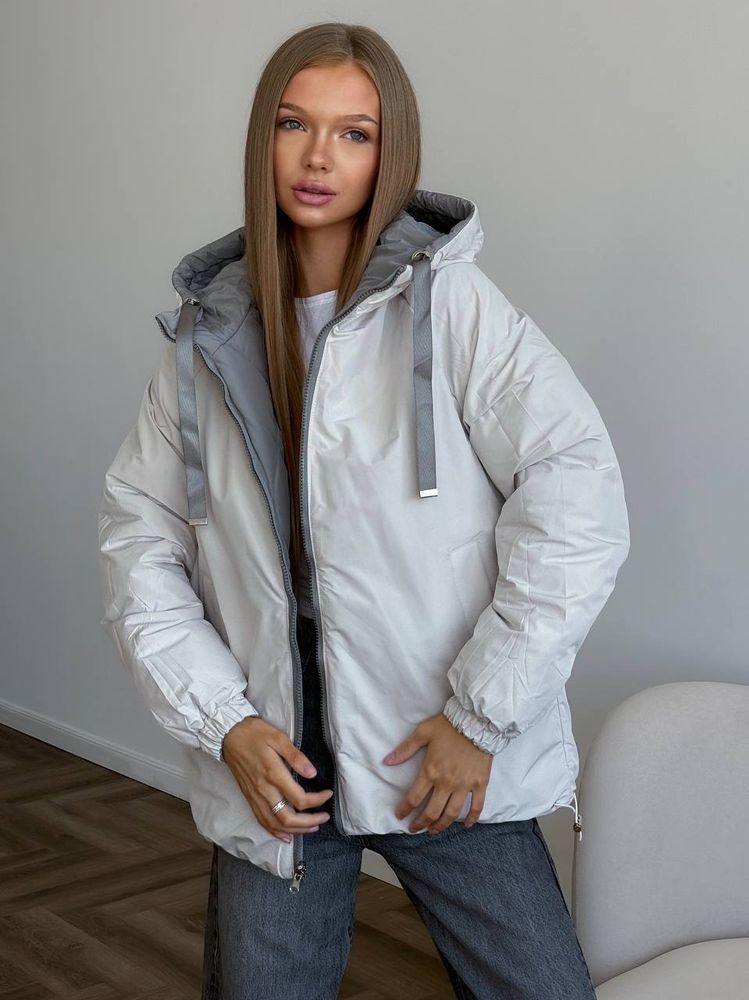 Куртка двусторонняя А609 Фабрика Моды