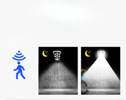 Уличный светильник - муляж камеры 1 шт