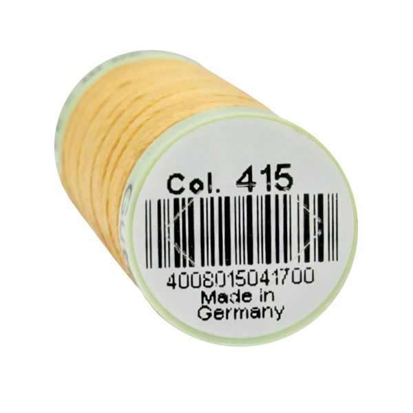 Нитки отделочные Gutermann Top Stitch 30 (30 метров), 5 кат. | 415 желтая охра