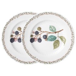 НАБОР ТАРЕЛОК ЗАКУСОЧНЫХ LEFARD "FRUIT GARDEN" 2 ШТ. 20,5 СМ (КОР=24НАБ.)