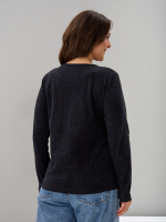 Лонгслив Л-004/черный-варенка