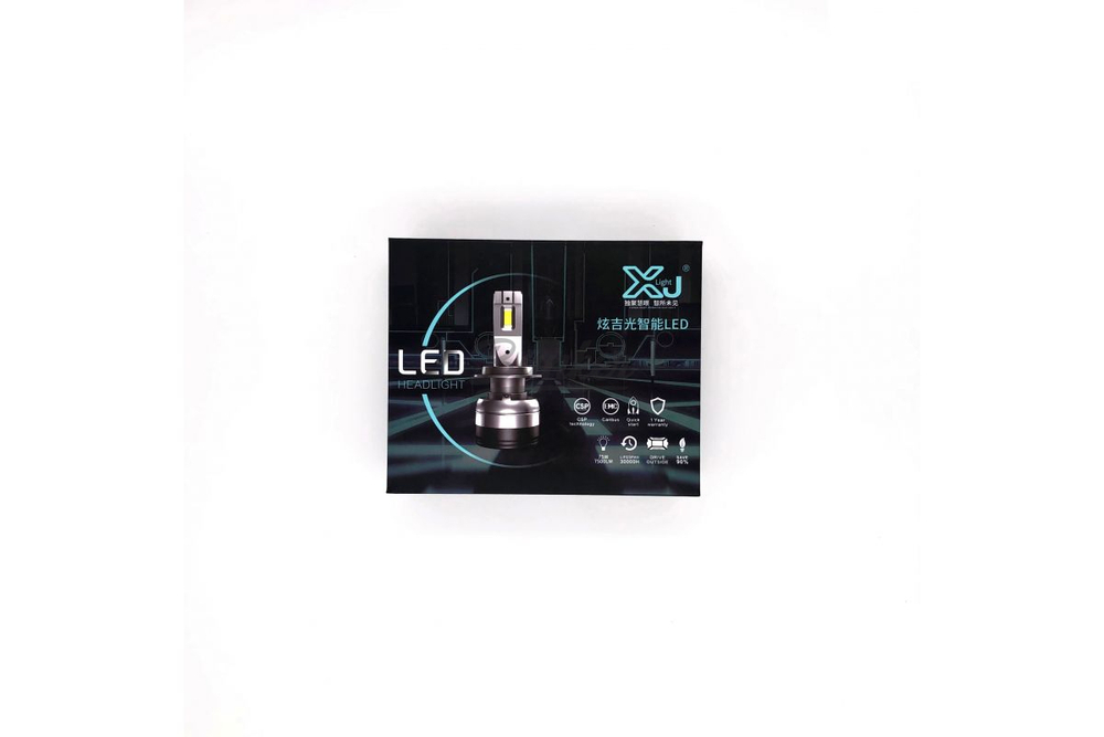 Светодиодные автомобильные LED лампы XJ Light Alpina H4 6500K 12V