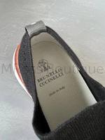 Мужские кроссовки Brunello Cucinelli черного цвета