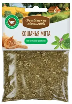 Деревенские Лакомства Кошачья мята, 15 гр