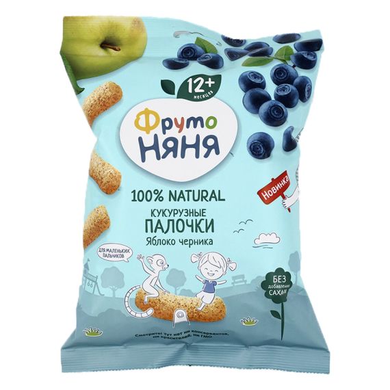 FRUTONANNY. Фрутоняня палочки кукурузные цена, найти, купить
