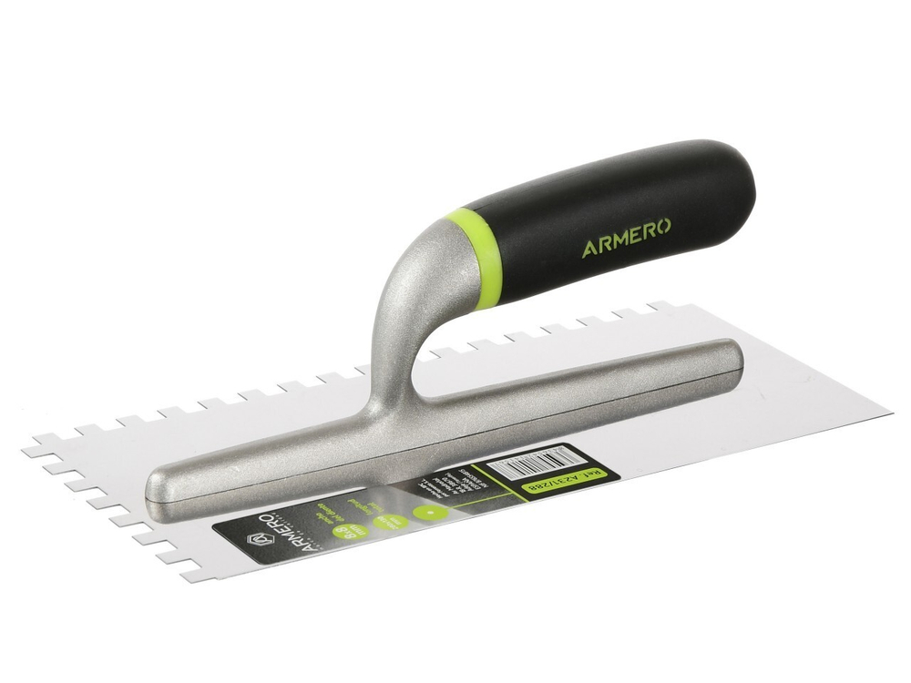 Гладилка Armero A231/288, 280х130 мм, зуб 8х8 мм