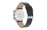 Adidas Originals STYLE Wrist Watch Quartz Movement Leather Strap Gold Dial Men"s Watches 50m Water Resistant