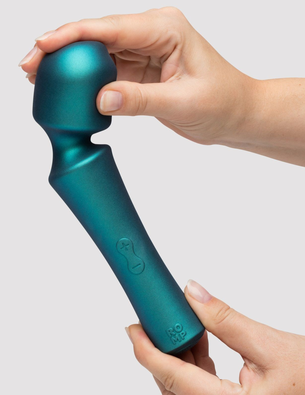 Зеленый wand-вибратор Romp Presto - 20 см. (Цвет: зеленый)