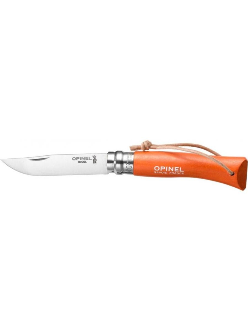 Нож Opinel №7 Trekking нержавеющая сталь, оранжевый