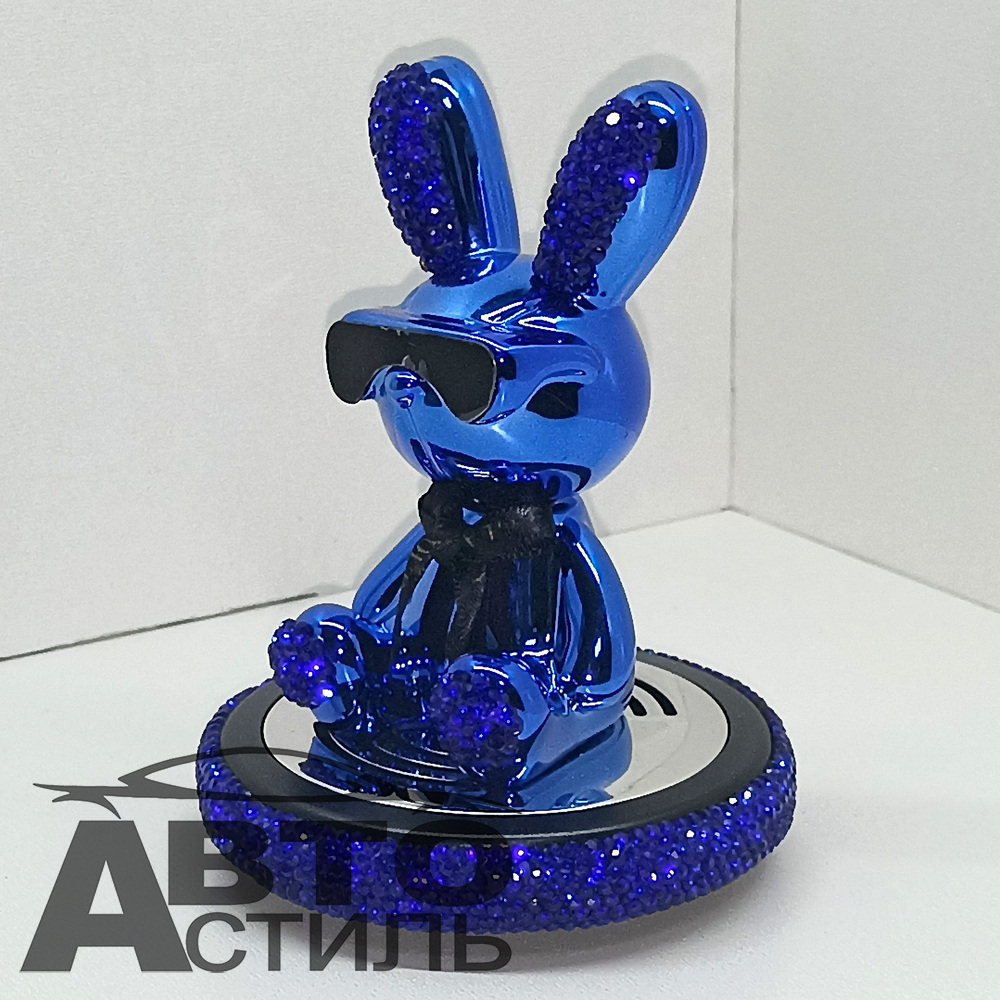 Ароматизатор-игрушка -на торпеду- ЗАЯЦ - YC-25BLU синий