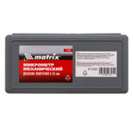 Микрометр механический,0-25 мм Matrix 317255