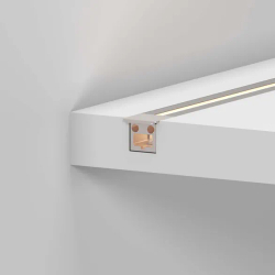 Профиль с экраном SL-MINI-3-H10-F12-2000 CHAMPAGNE GOLD (Arlight, Алюминий+пластик) 058626