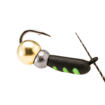 Мормышка Владимирская 619 "Гвоздик Тандем Metallic", 3мм, 1гр (10шт/уп)