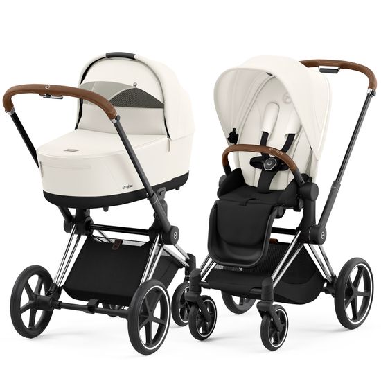 Коляска 2 в 1 Cybex Priam 4 2024 (off white)