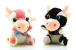 Мягкая игрушка Корова 9см. в ассортименте