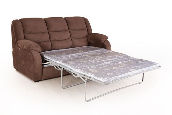 Ridberg 2 диван-кровать прямой велюр шоколад