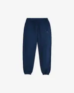 Брюки Hardlunch Logo оверсайз темно-синие