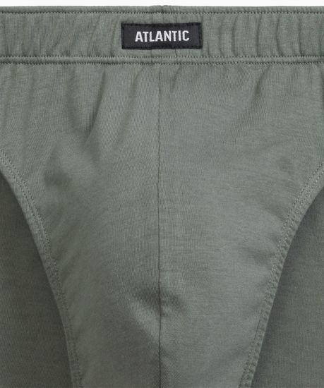 Мужские трусы (5шт) слипы спорт Atlantic 5SMP-002, хлопок, светло-голубой + графитовый + черный + светлый хаки + голубой