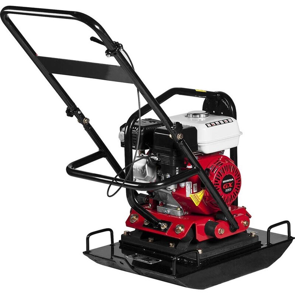 Виброплита бензиновая ЗУБР ЗВПБ-20 ГХ - [86 кг / 20 кН / Honda GX160]