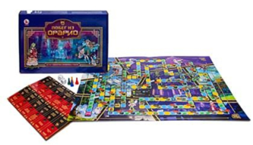 Настольная игра "Побег из Орарио" с карточками, 5+, Ракета