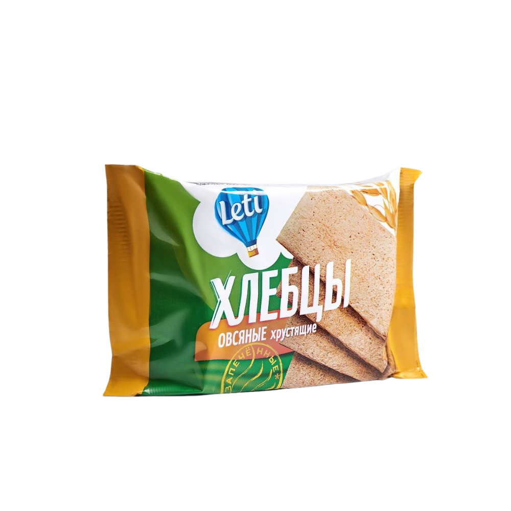 Хлебцы овсяные хрустящие Leti 60 гр