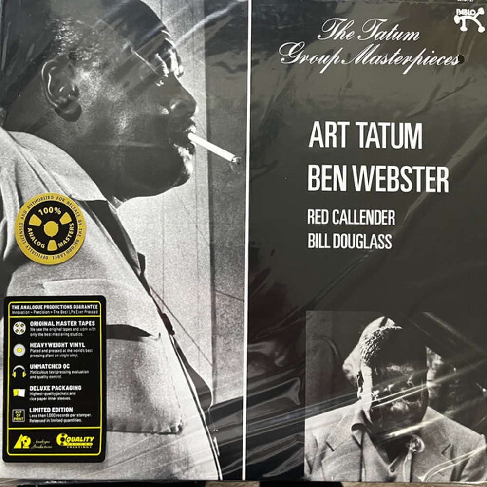 Art Tatum & Ben Webster - The Tatum Group Masterpieces - USA, Analogue Productions